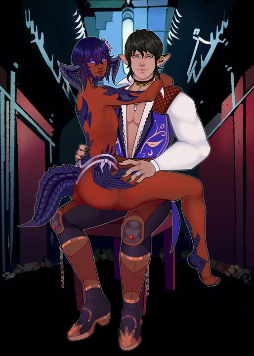 by Sea Siren (boosty.to/drowsy_bee/)